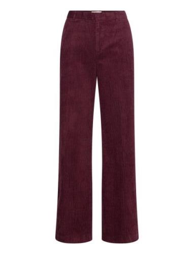 Clarissepw Pa Bottoms Jeans Straight-regular Burgundy Part Two