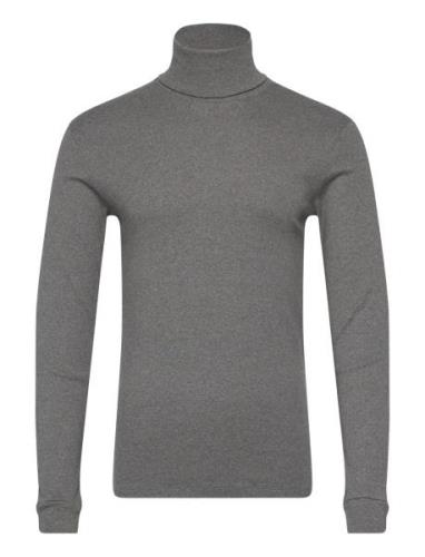 T-Shirts Long Sleeve Tops T-shirts Long-sleeved Grey Marc O'Polo