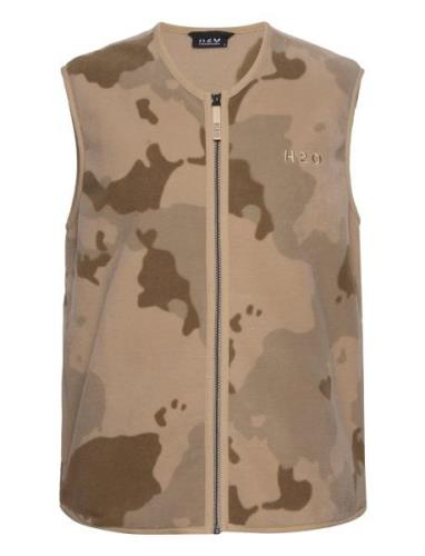 Sejerø Fleece Vest Liivi Brown H2O