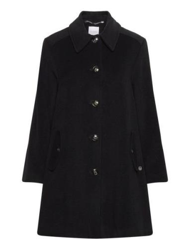 Opeia - Outerwear Pitkä Takki Black Claire Woman