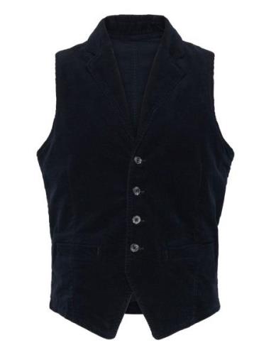 Corduroy Waistcoat Puvun Liivi Navy Lindbergh