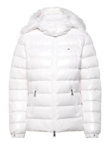 Tjw Tonal Hooded Down Jacket Vuorillinen Takki Topattu Takki White Tom...