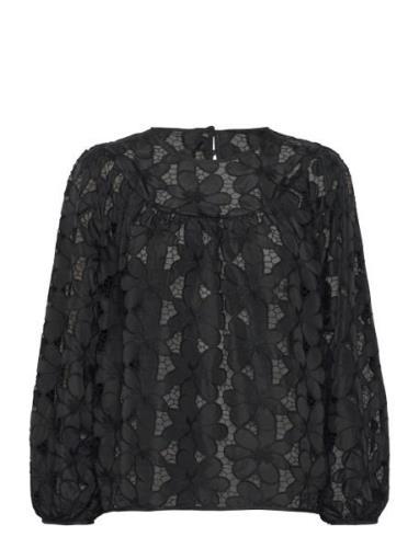 Mag Tops Blouses Long-sleeved Black Baum Und Pferdgarten