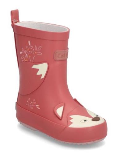 Wellies - Fox Shoes Rubberboots High Rubberboots Red CeLaVi