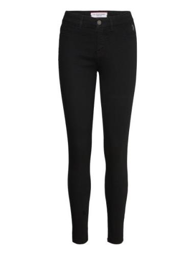 Jenny Slim Denim Uspa W Jeans Bottoms Jeans Skinny Black U.S. Polo Ass...