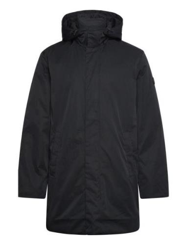 Padded Car Coat Vuorillinen Takki Topattu Takki Black GANT