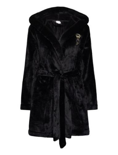 Hooded Robe Aamutakki Black Juicy Couture