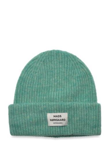 Tosca Anju Hat Accessories Headwear Beanies Green Mads Nørgaard