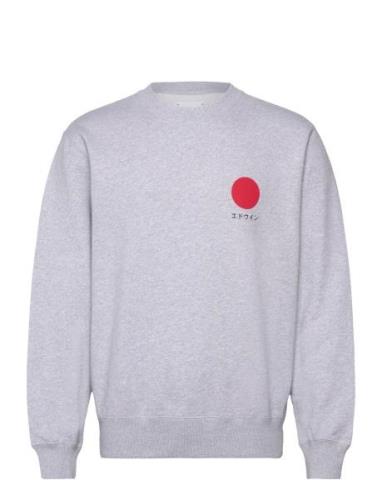 Japanese Sun Sweat-Grey Marl Tops Sweat-shirts & Hoodies Sweat-shirts ...