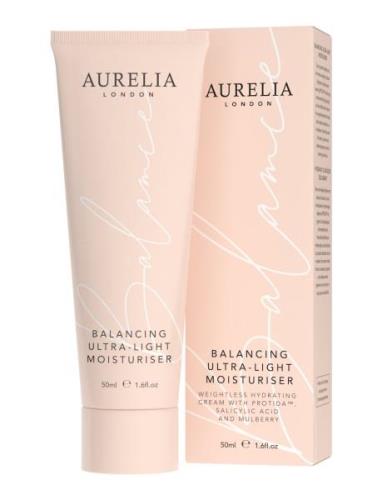 Balancing Ultralight Moisturiser Päivävoide Kasvovoide Pink Aurelia Pr...