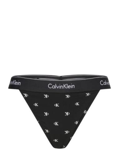 String Thong Stringit Alusvaatteet Black Calvin Klein