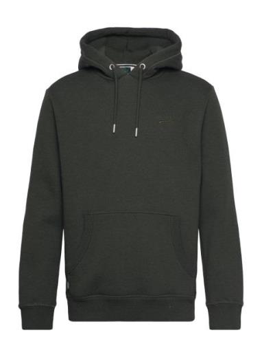 Essential Logo Hoodie Tops Sweat-shirts & Hoodies Hoodies Green Superd...