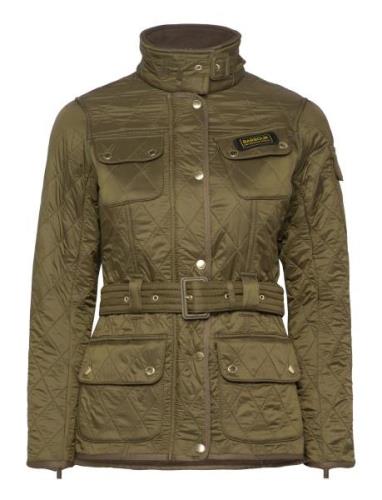 International Polarquilt Tikkitakki Khaki Green Barbour