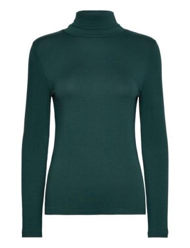 Fqliana-Ls Tops Knitwear Turtleneck Green FREE/QUENT