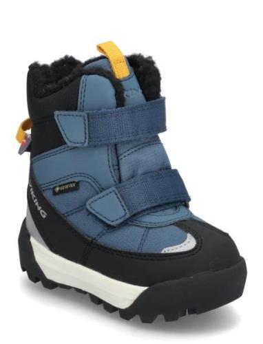 Expower Warm Gtx 2V Talvikengät Tarroilla Blue Viking