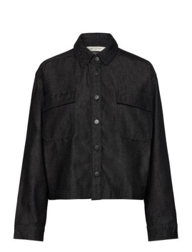 Mschelena Jacket Farkkutakki Denimtakki Black MSCH Copenhagen