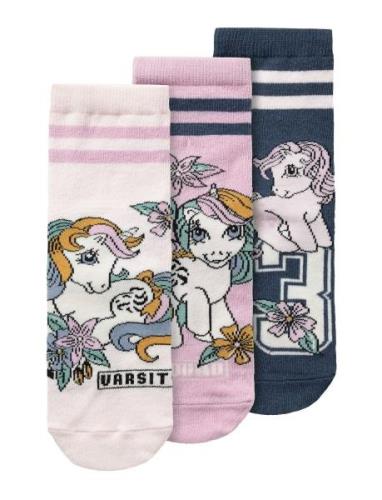 Nmfjojo Mlp 3P Sock Cplg Sukat Pink Name It