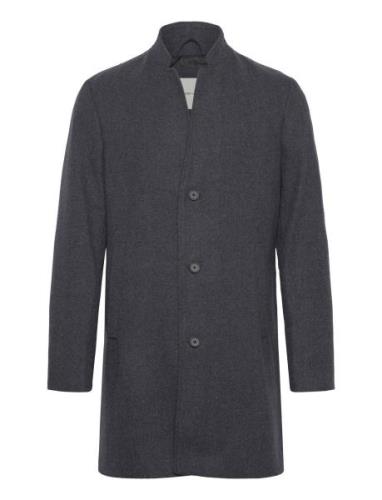 Wool Coat Villakangastakki Pitkä Takki Navy Tom Tailor