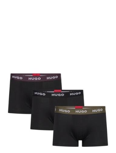 Trunk Triplet Pack Bokserit Black HUGO