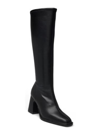 Women Boots Korkeavartiset Saapikkaat Black NEWD.Tamaris