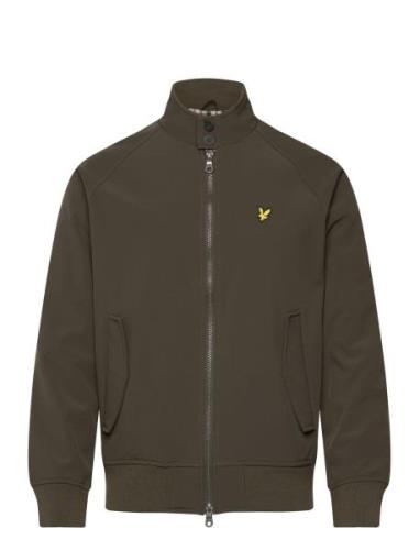 Softshell Harrington Jacket Ohut Takki Green Lyle & Scott