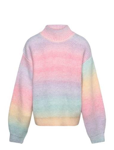 Sweater Rainbow Tops Knitwear Pullovers Multi/patterned Lindex