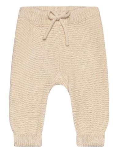 Classic Baby Cotton Pant Bottoms Sweatpants Beige Copenhagen Colors