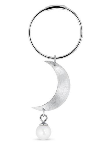 Half Moon Creole With Pearl Korvakoru Korut Silver Jane Koenig