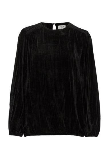 Day Feeling Tops Blouses Long-sleeved Black Day Birger Et Mikkelsen