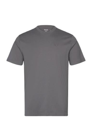 Hco. Guys Knits Tops T-shirts Short-sleeved Grey Hollister