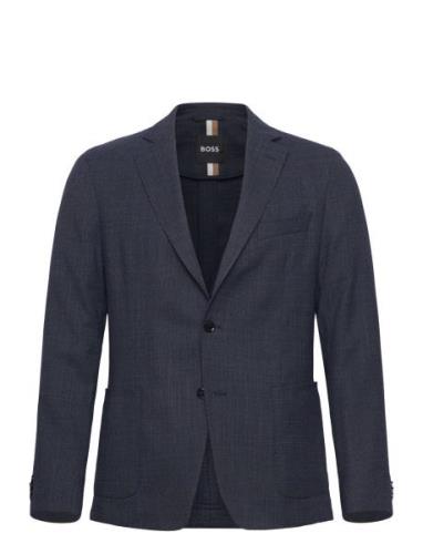 C-Hanry-233 Suits & Blazers Blazers Single Breasted Blazers Navy BOSS