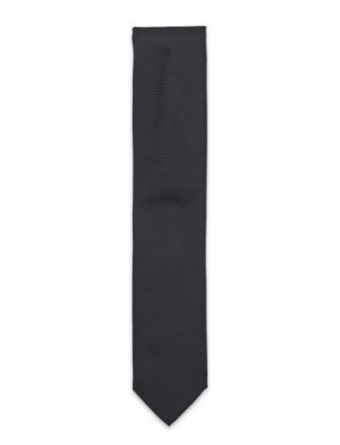 Tie Cm 6 Solmio Kravatti Black HUGO