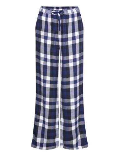 Flannel Pant Pyjama Blue Tommy Hilfiger