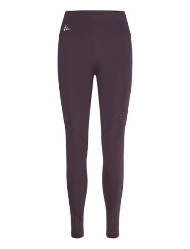 Adv T Tights 2 W Sport Running-training Tights Purple Craft