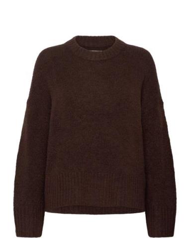 Lulyapw Pu Tops Knitwear Jumpers Brown Part Two