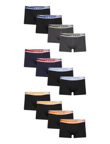 Jackarim Solid Trunks 12 Pack Bokserit Black Jack & J S