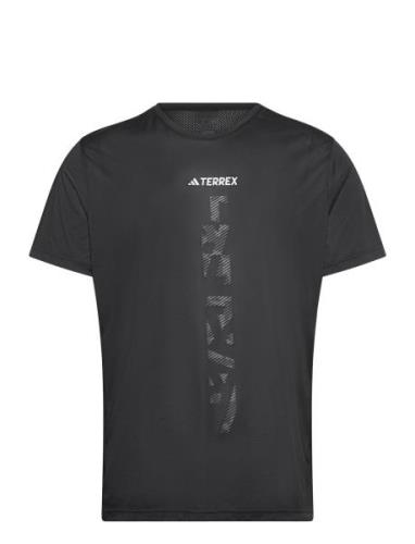 Agr Shirt Sport T-shirts Short-sleeved Black Adidas Terrex