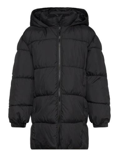 Quilted Long Coat Toppatakki Black Mango