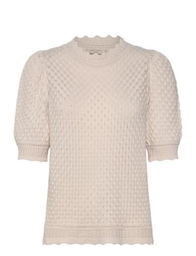 Fqgina-Pullover Tops Knitwear Jumpers Cream FREE/QUENT