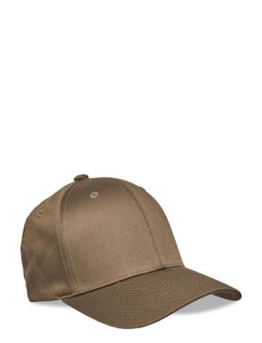 Crown 1 - Ex-Band Accessories Headwear Caps Khaki Green Upfront