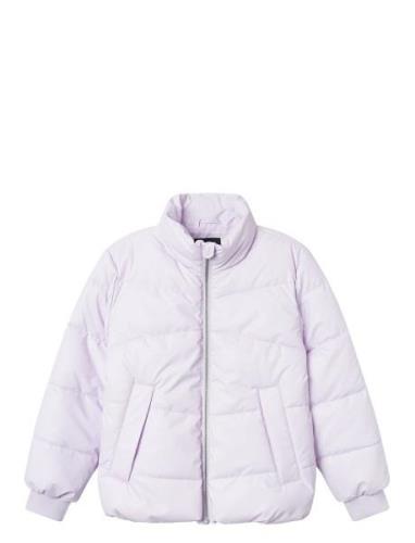 Nkfmelanie Puffer Jacket Pu Toppatakki Purple Name It