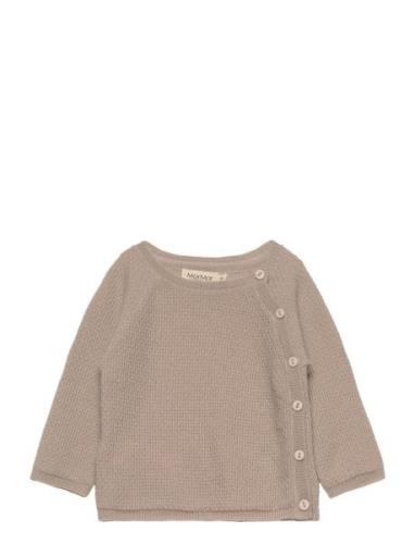 Toll Tops Knitwear Pullovers Beige MarMar Copenhagen