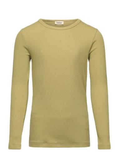 Tani Tops T-shirts Long-sleeved T-shirts Green MarMar Copenhagen