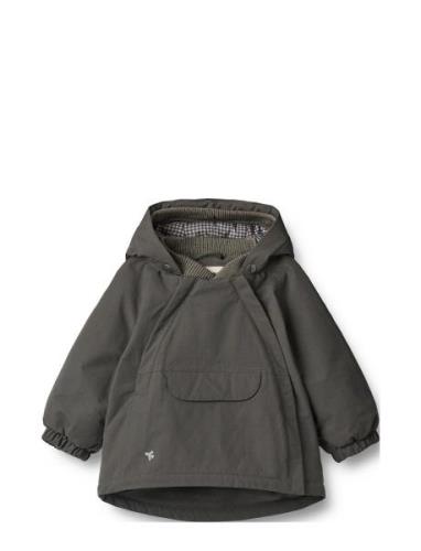 Jacket Sascha Tech Toppatakki Grey Wheat