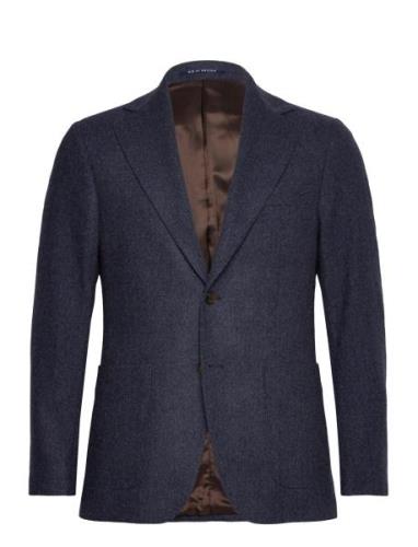 Neil Jacket Suits & Blazers Blazers Single Breasted Blazers Navy SIR O...