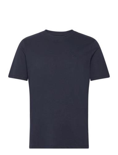 Core Logo T-Shirt Tops T-shirts Short-sleeved Navy Scotch & Soda