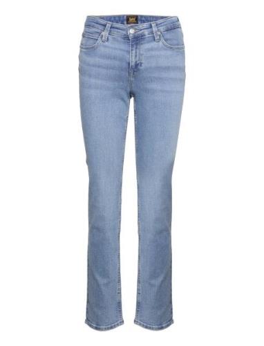 Marion Straight Bottoms Jeans Straight-regular Blue Lee Jeans