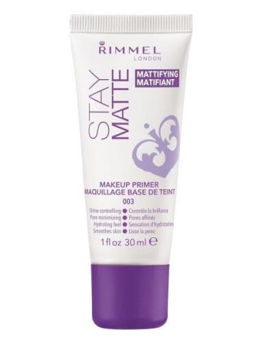 Rimmel Stay Matte Primer Primer Pohjustusvoide Meikki Nude Rimmel