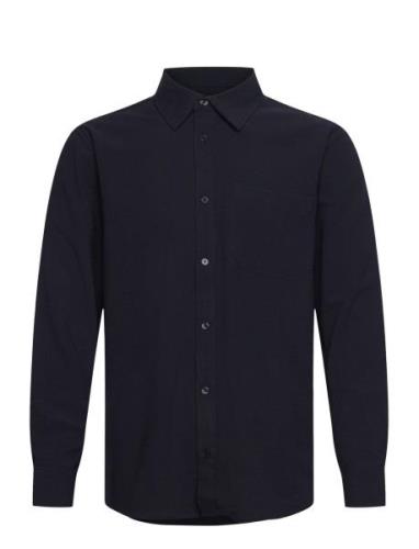 Alfred Shirt Tops Shirts Casual Navy Clean Cut Copenhagen