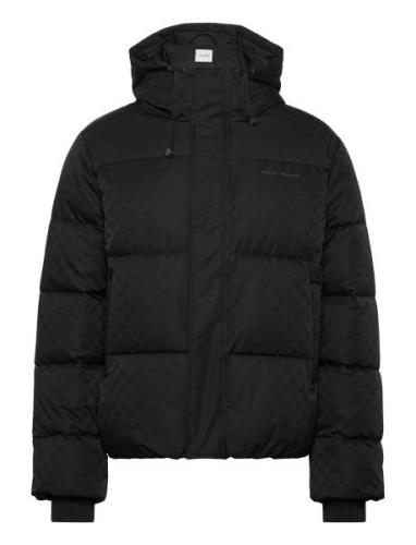 Monogram Puffer Jacket Vuorillinen Takki Topattu Takki Black Daily Pap...